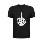 Netwerk Fuck'Em Skull Finger T-Shirt-Black